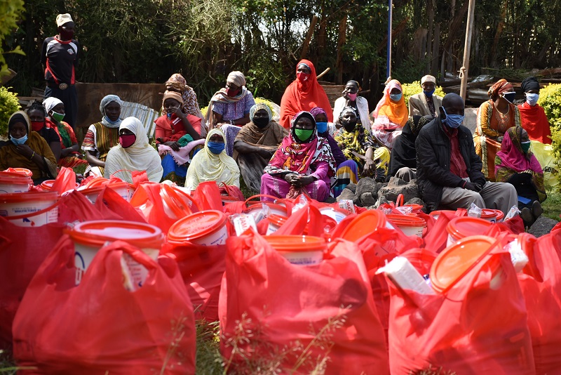 Donation Of Foodstuffs To Families Within Dallas