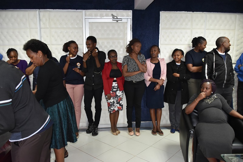 Safaricom Celebrates Customer service week day with  Bimas