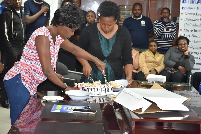 Safaricom Celebrates Customer service week day with  Bimas