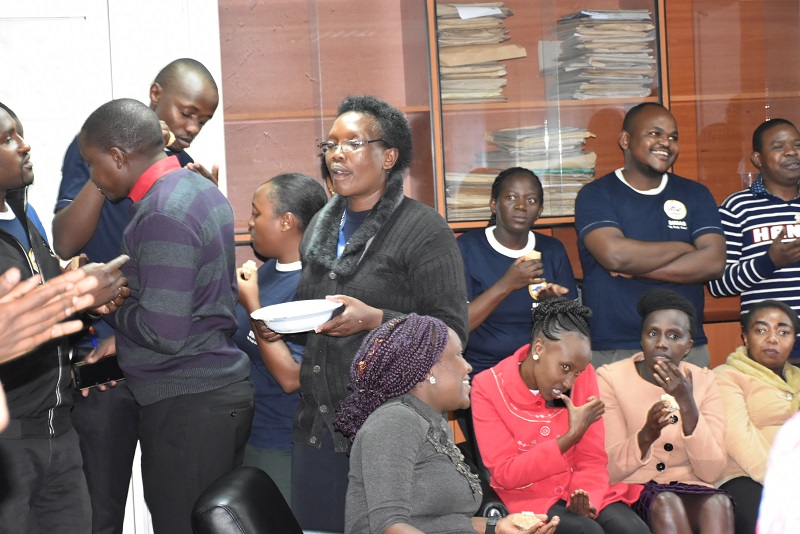 Safaricom Celebrates Customer service week day with  Bimas