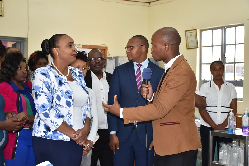 Handing Over Of Adopted Wards In Nyeri Provisional General Hospital